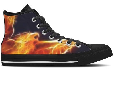 Design Your Own - Black High Tops