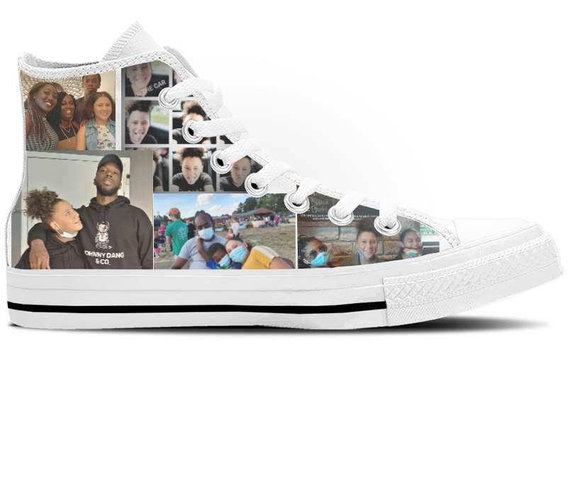 Design Your Own - White High Tops