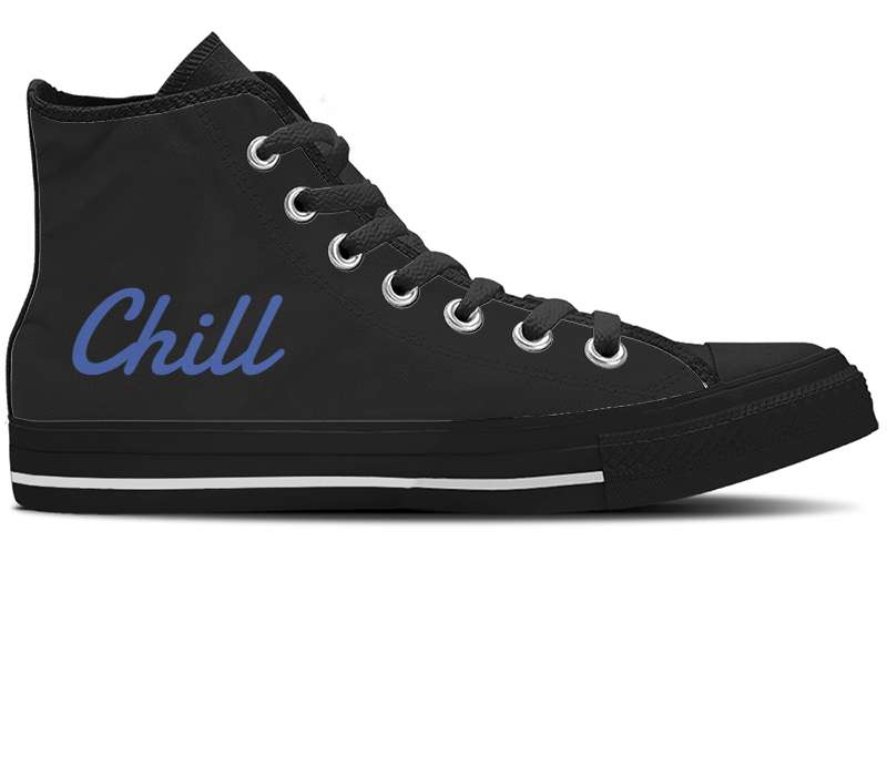 Design Your Own - Black High Tops