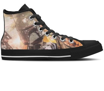 Design Your Own - Black High Tops