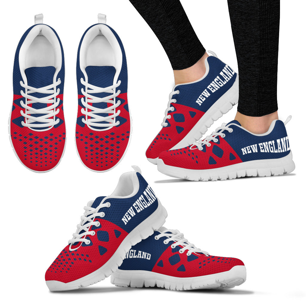 New England Patriots Colors - CustomKiks Shoes