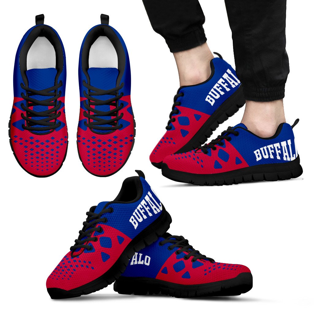 Buffalo Bills Colors - CustomKiks Shoes