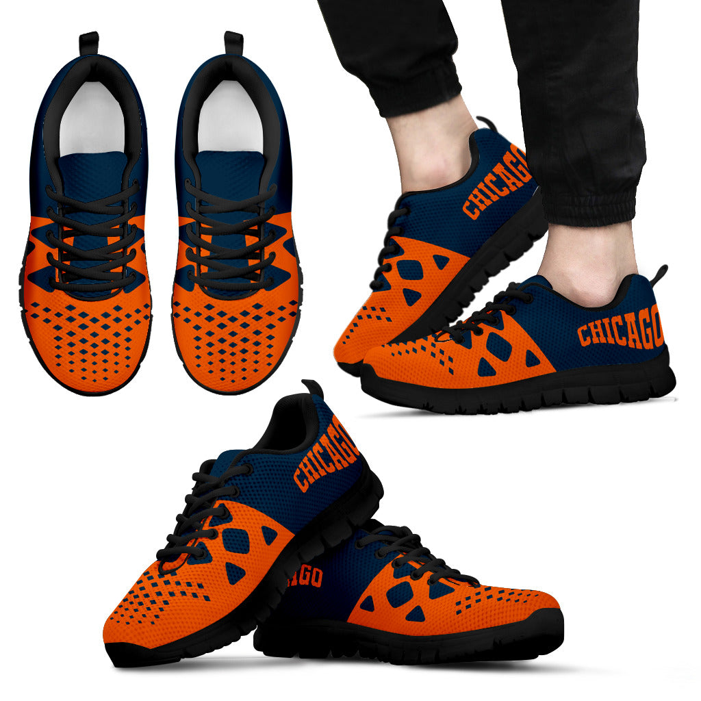 Chicago Bears Colors - CustomKiks Shoes
