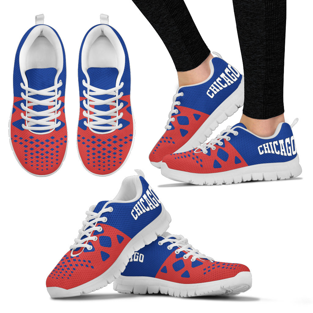 Chicago Cubs Colors - CustomKiks Shoes