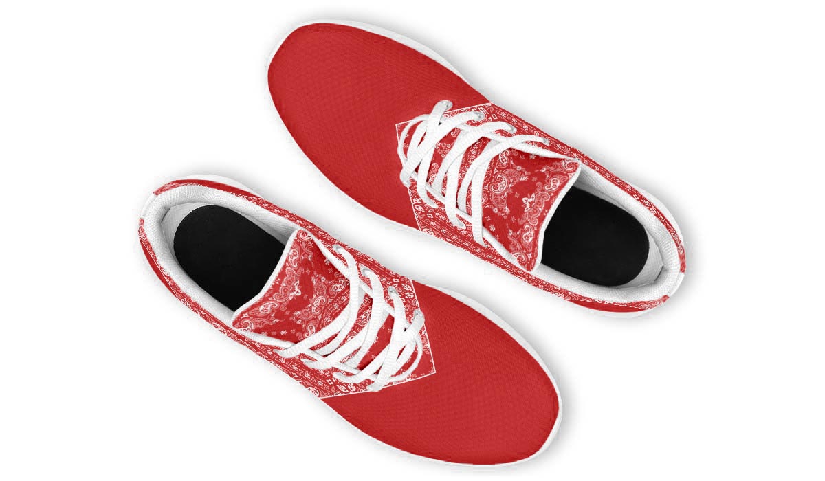 Red Bandana Shoes