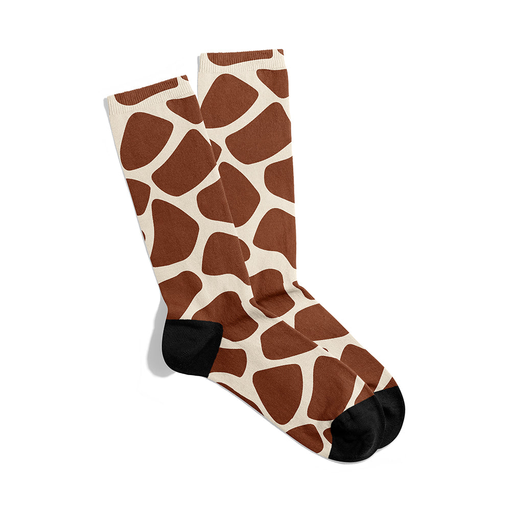 Giraffe Print Socks