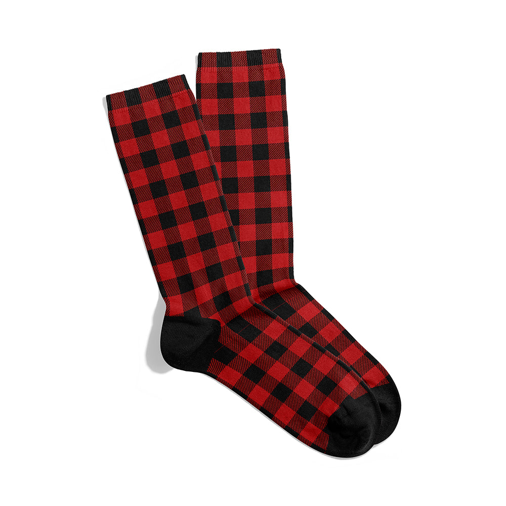 Plaid Socks
