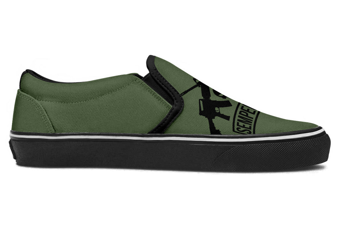 US MARINES SLIP ONS