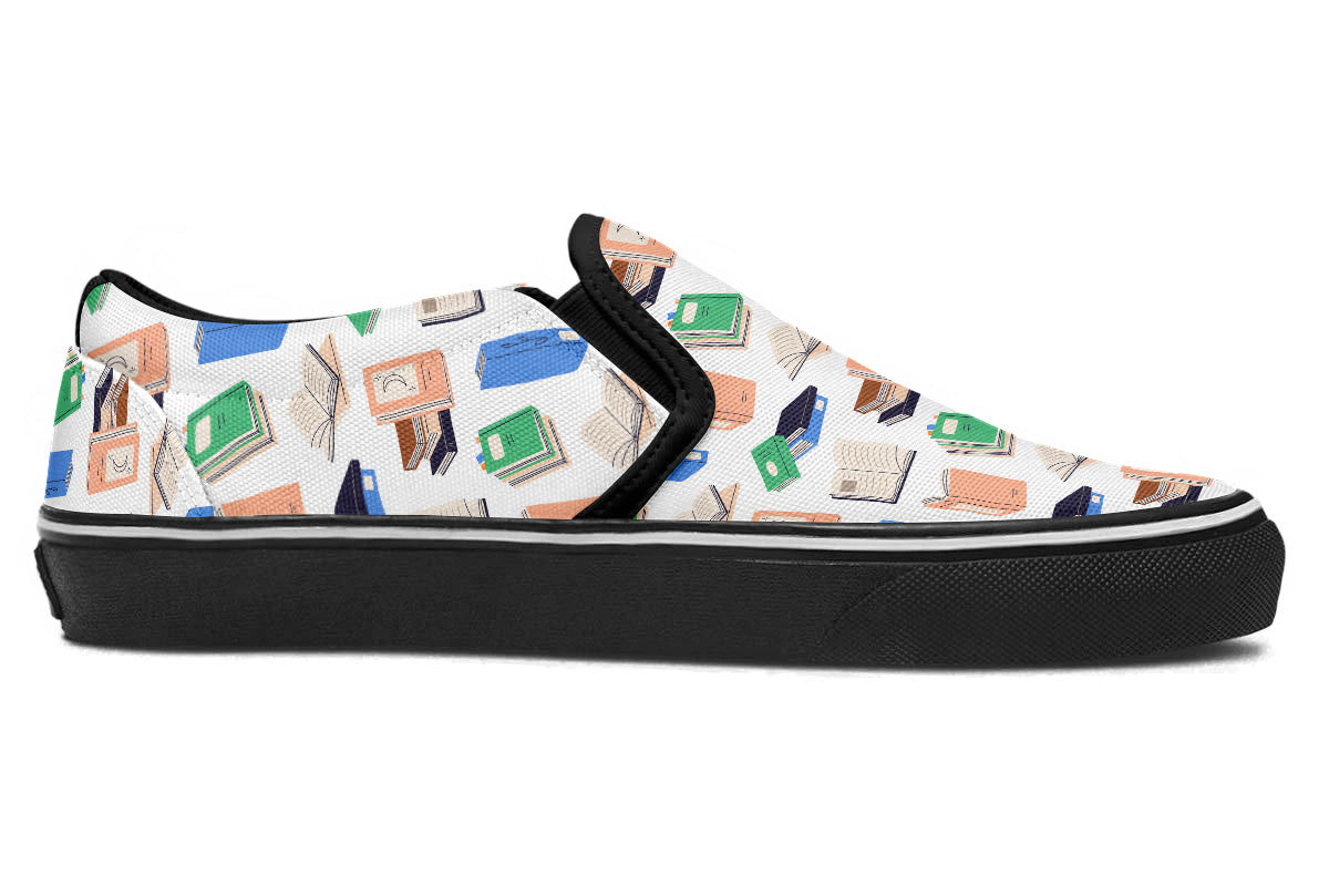 Books Slip Ons