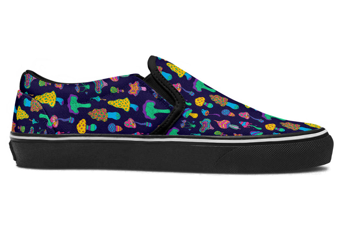 MUSHROOM MAGIC SLIP ONS