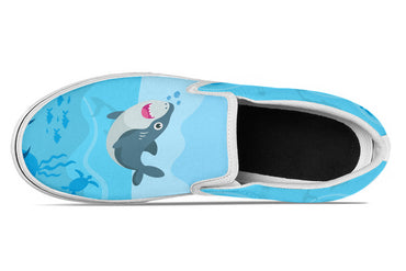 Shark Slip Ons