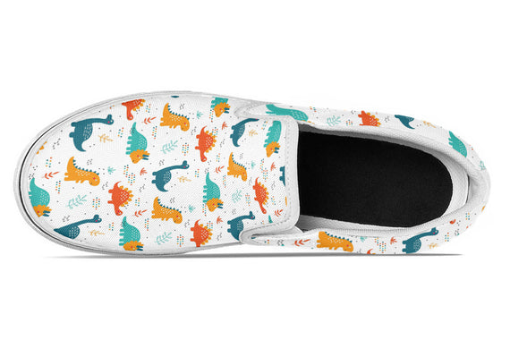 Dinosaur Slip Ons