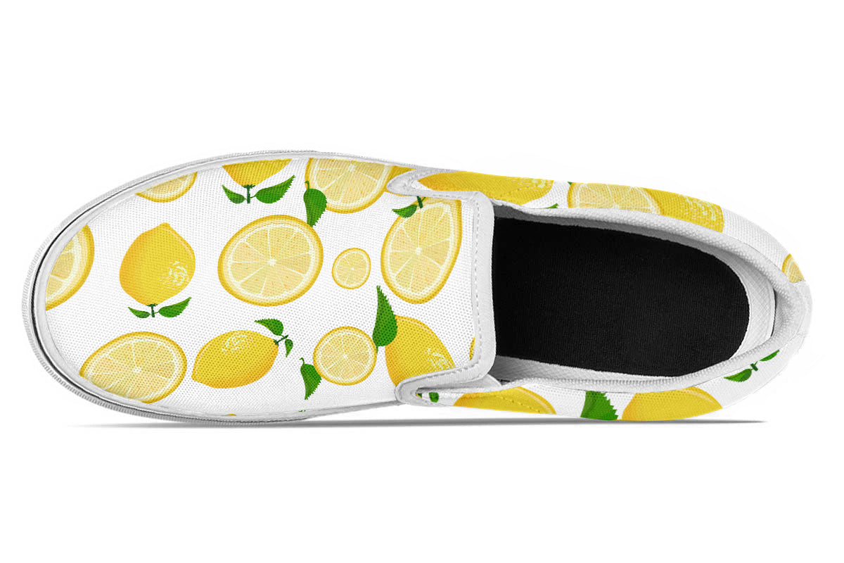 Lemon Slip Ons