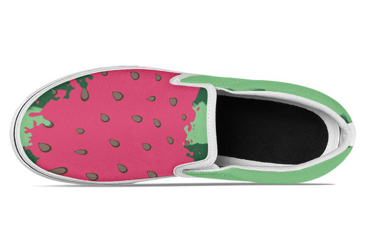 WATERMELON SLIP ONS