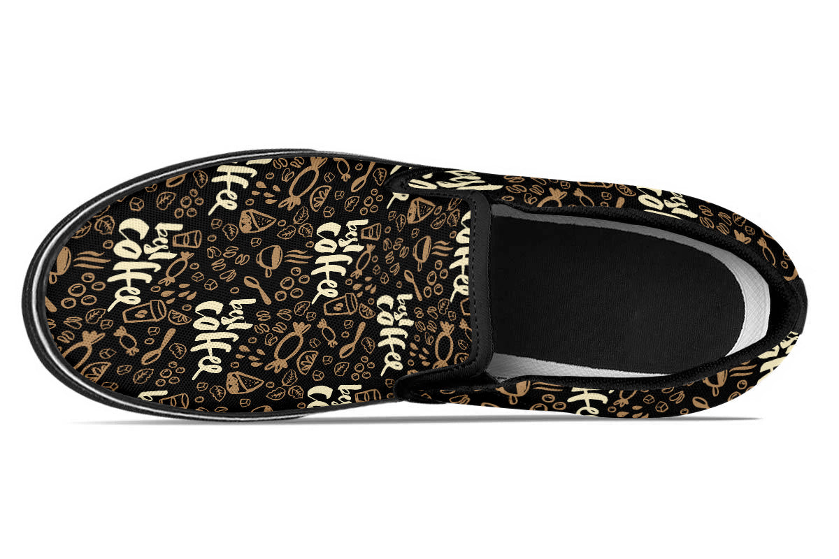 Coffee Slip Ons