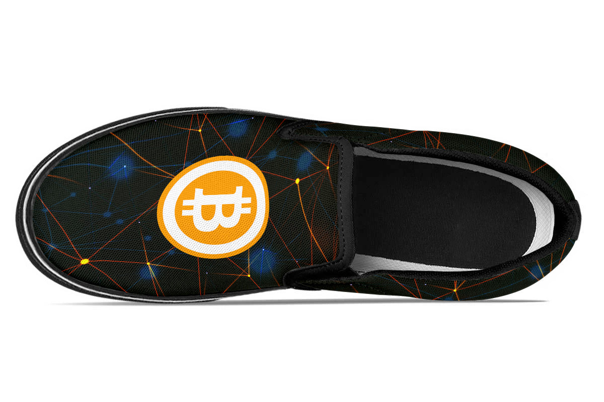 Bitcoin Slip Ons