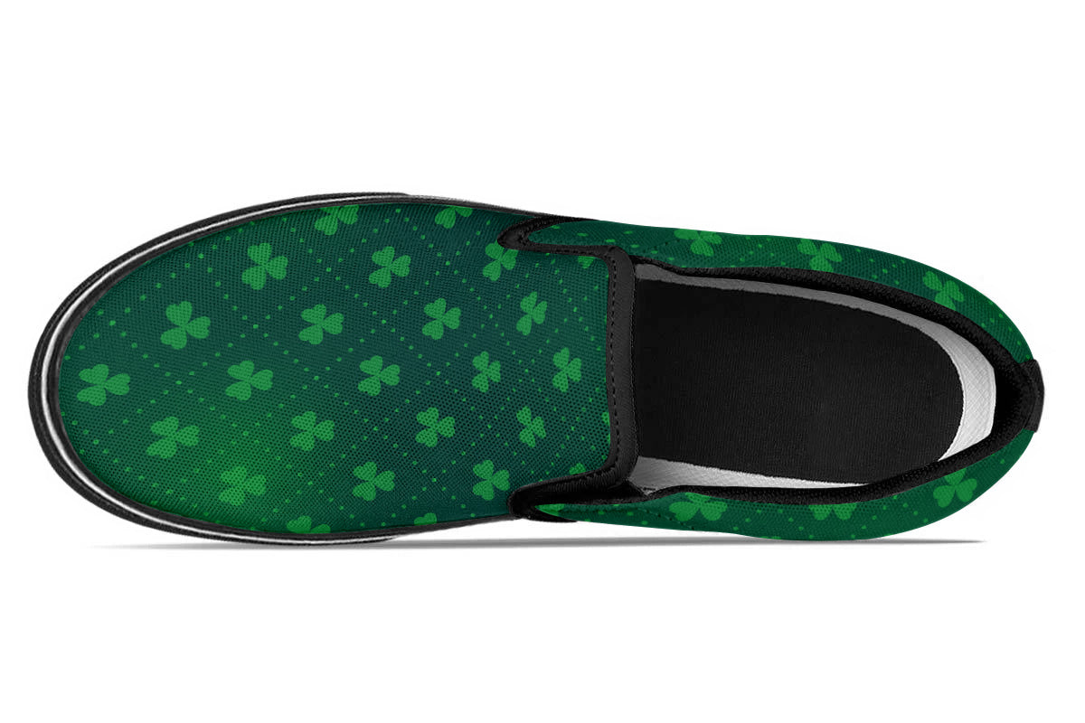 Saint Patrick Slip Ons