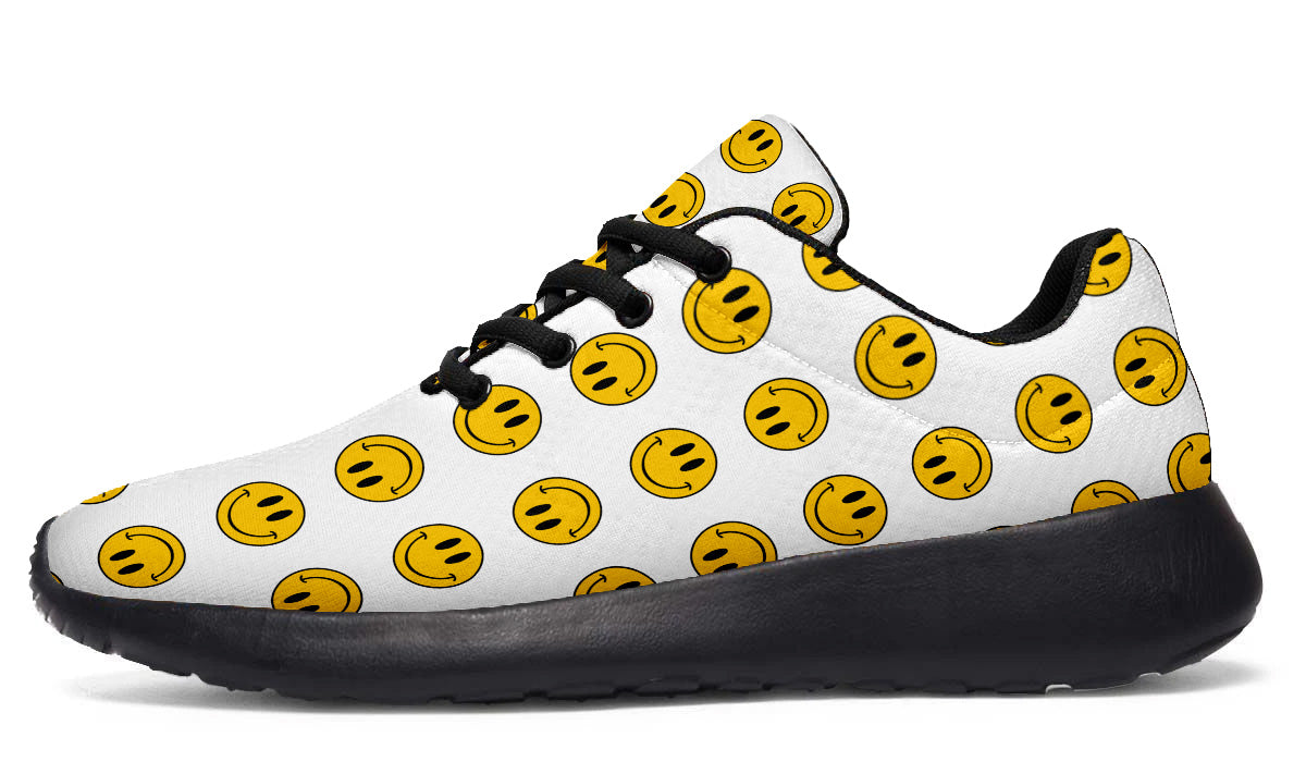 Smiley Pattern Sneakers