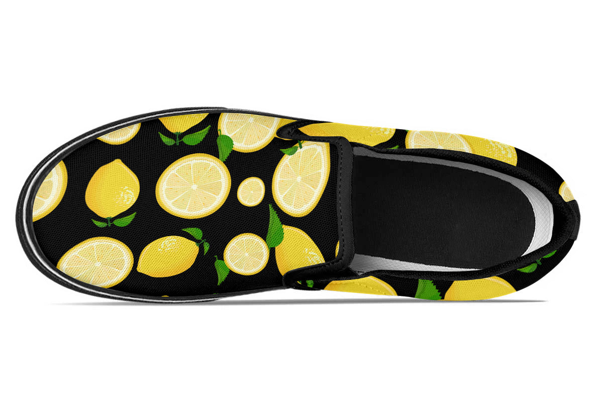 Lemon Slip Ons
