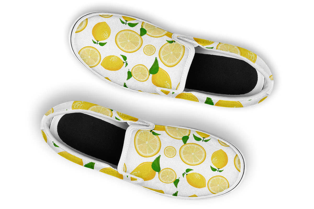 Lemon Slip Ons