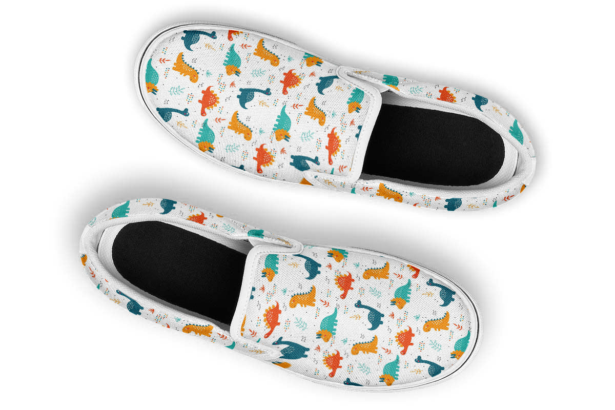 Dinosaur Slip Ons