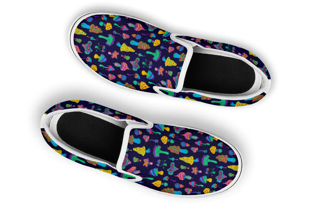 MUSHROOM MAGIC SLIP ONS