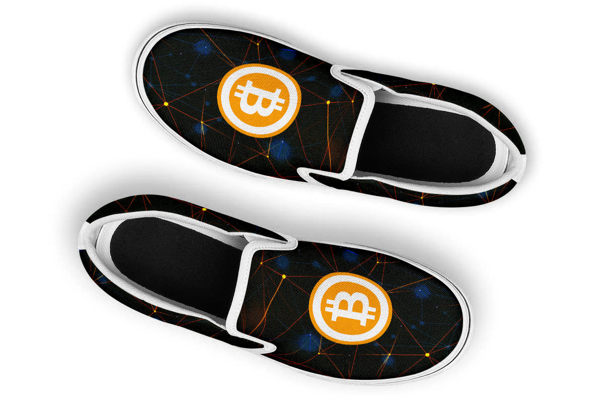 Bitcoin Slip Ons