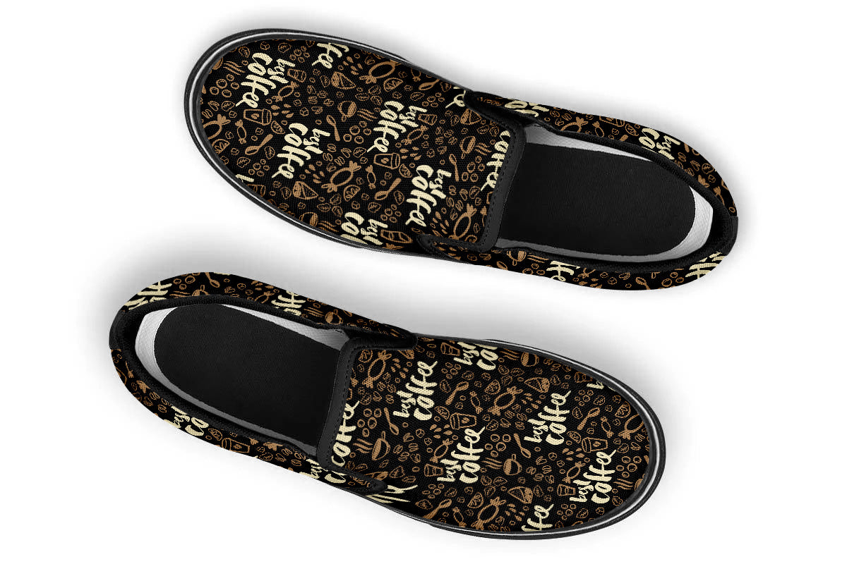 Coffee Slip Ons