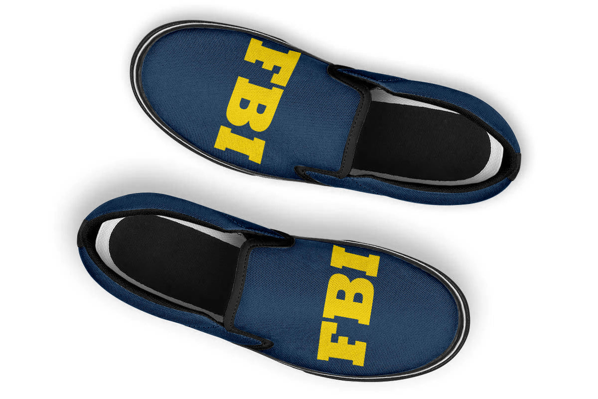 FBI Slip Ons