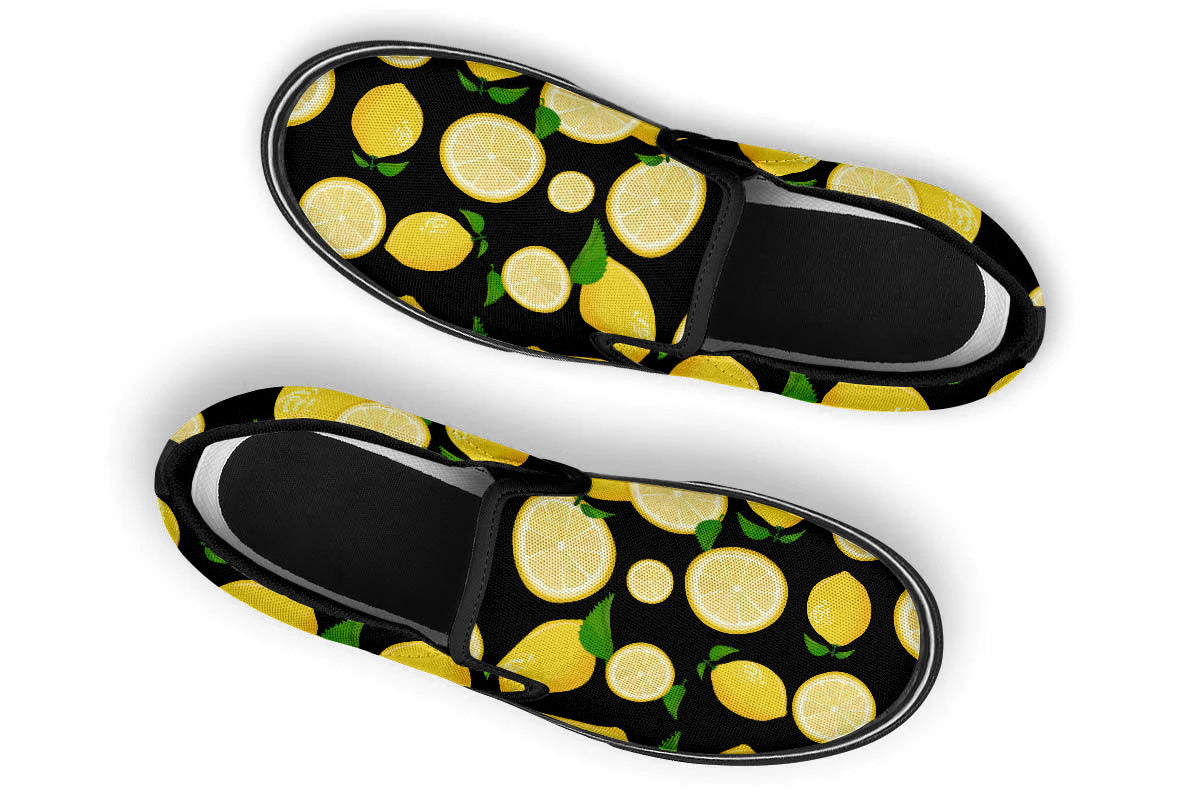 Lemon Slip Ons
