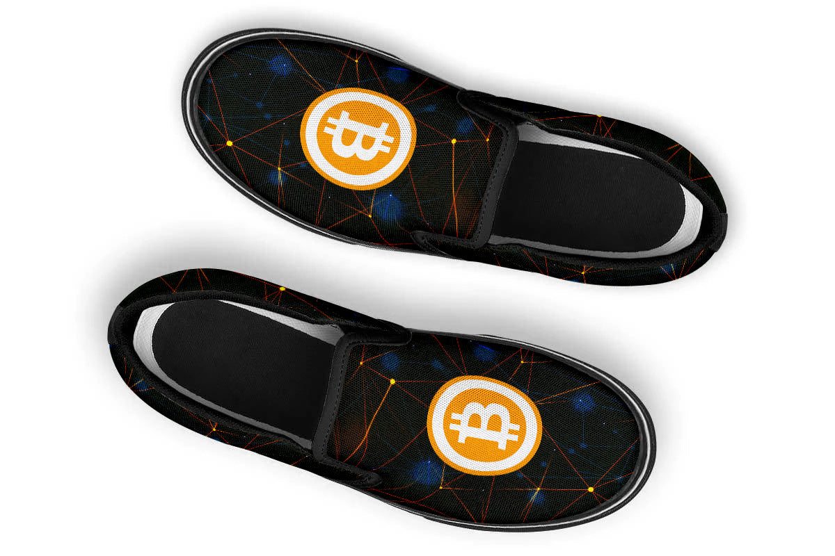 Bitcoin Slip Ons