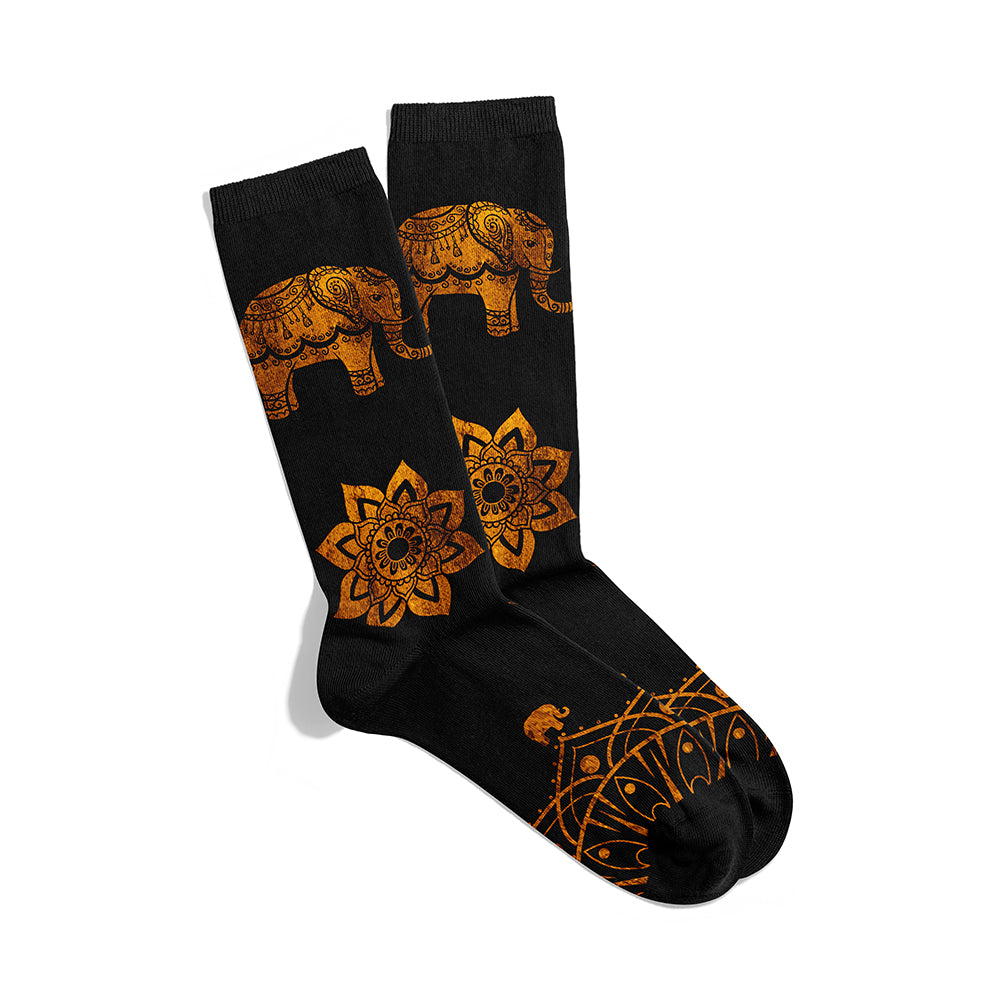 Indian Elephant Socks
