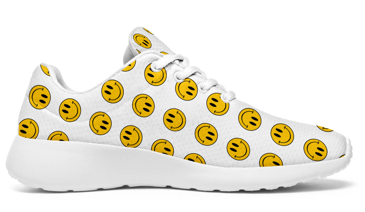 Smiley Pattern Sneakers