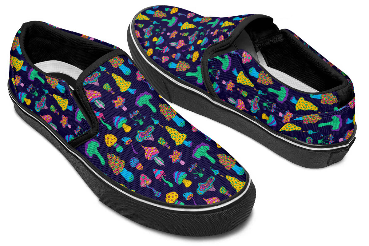 MUSHROOM MAGIC SLIP ONS