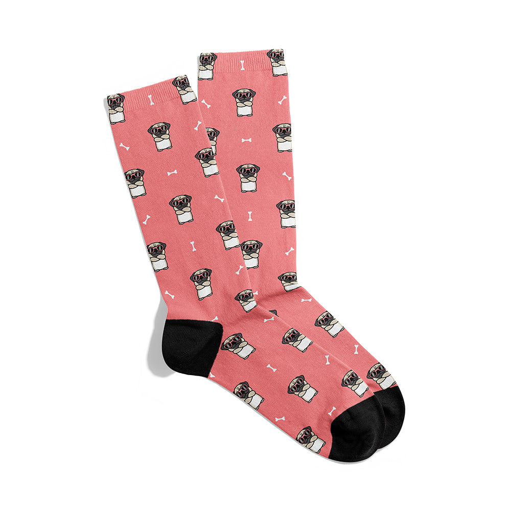 Pug Doodle Socks