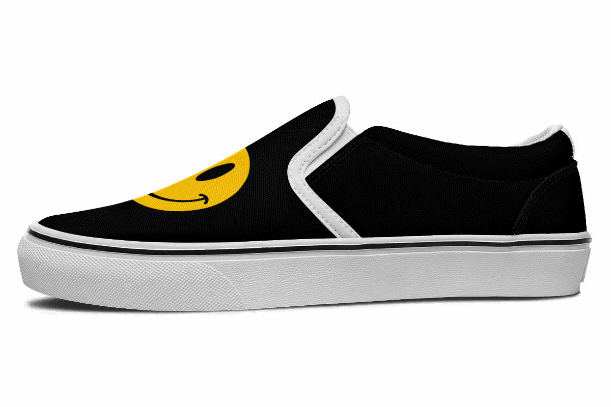 Smiley Slip Ons