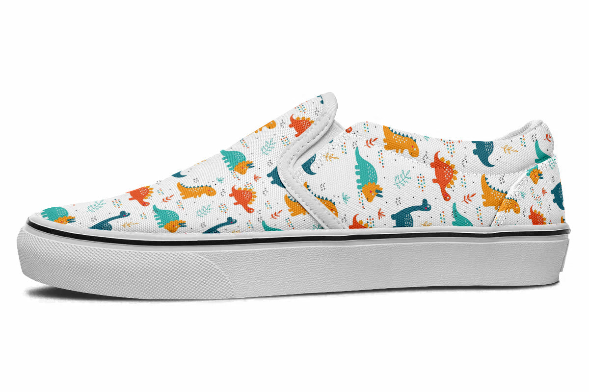 Dinosaur Slip Ons