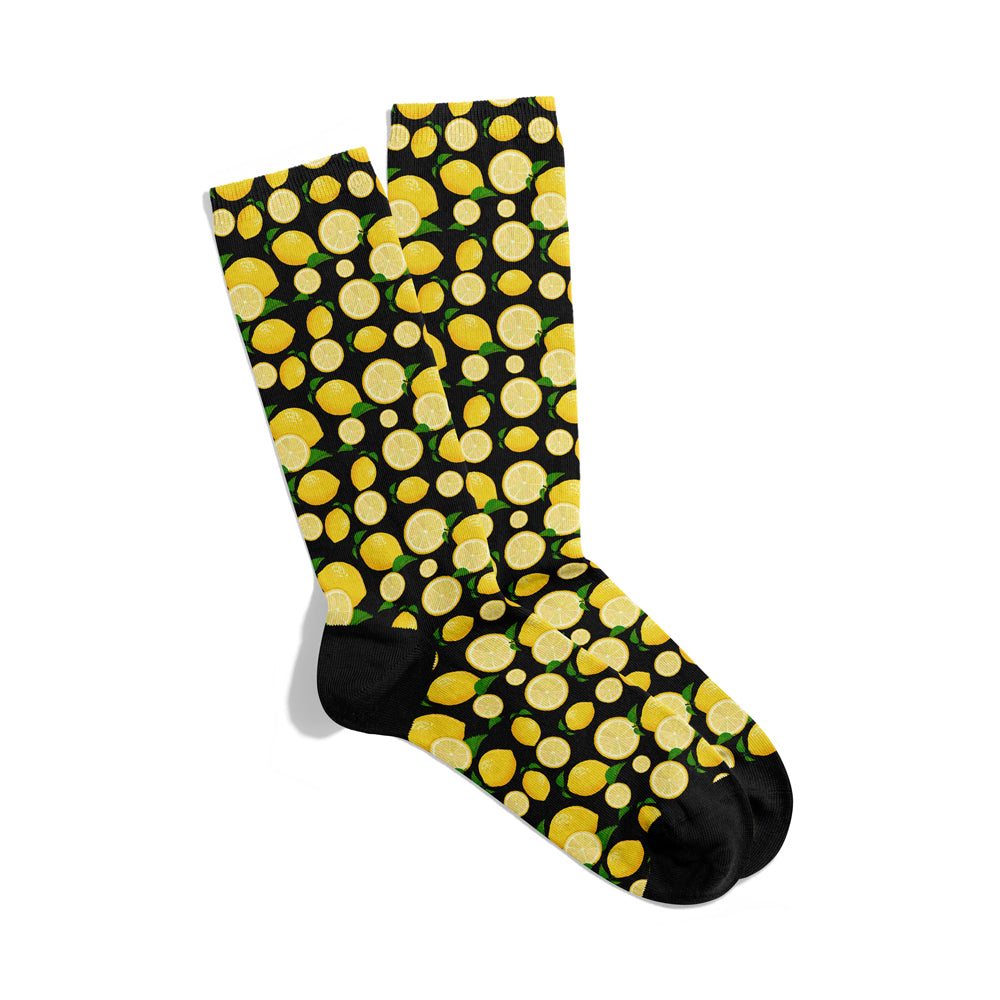 Black Lemon Socks