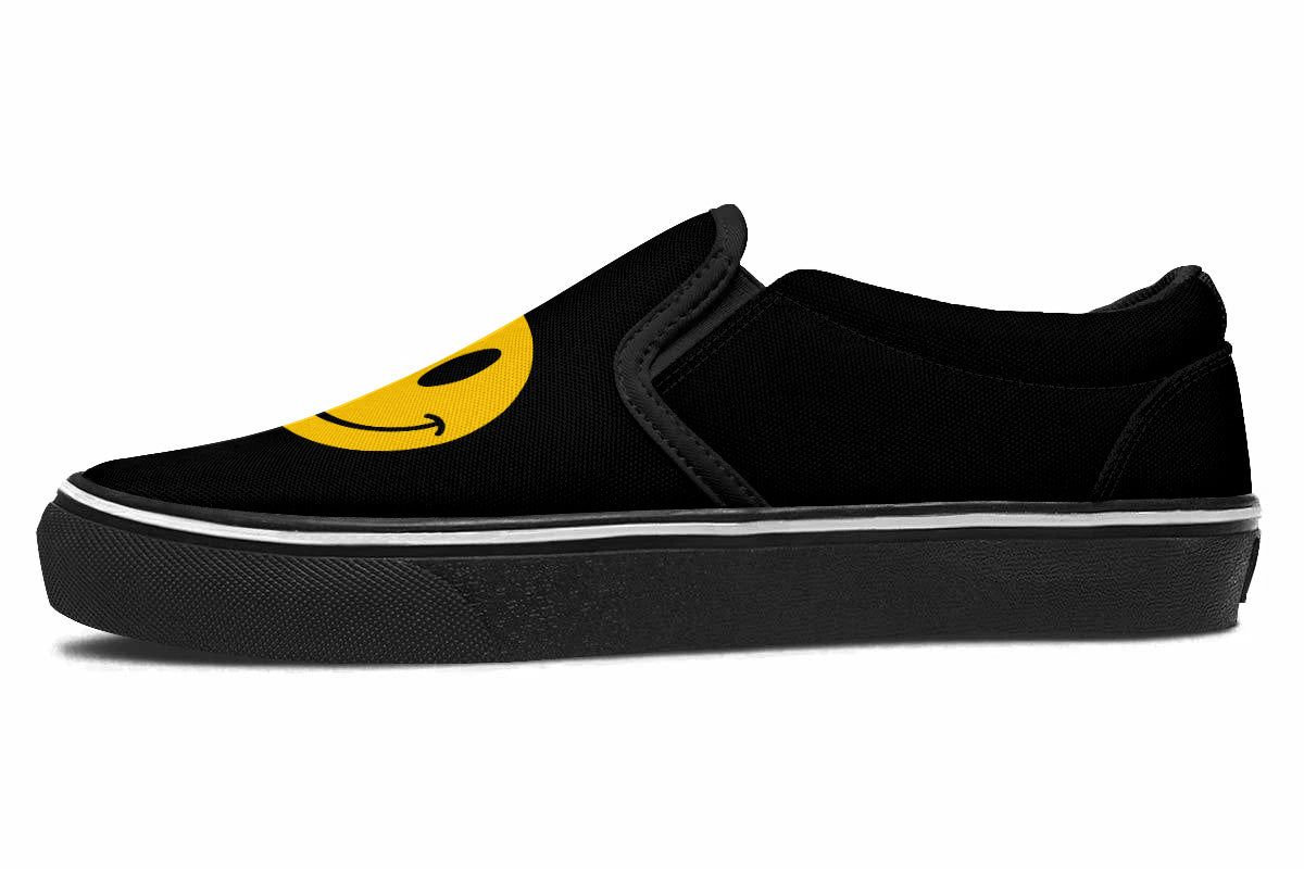 Smiley Slip Ons