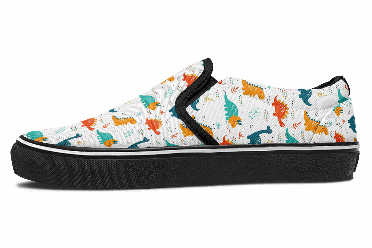 Dinosaur Slip Ons