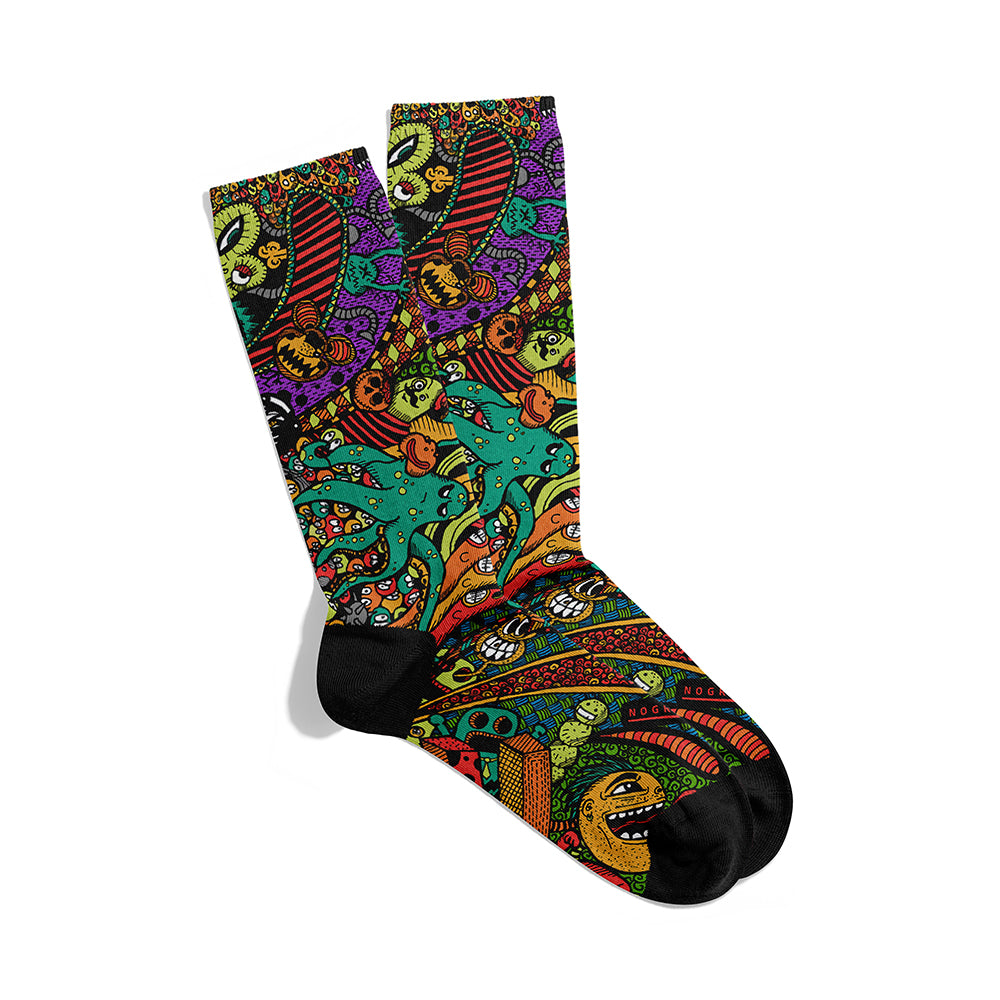 Colorful Chaos Socks