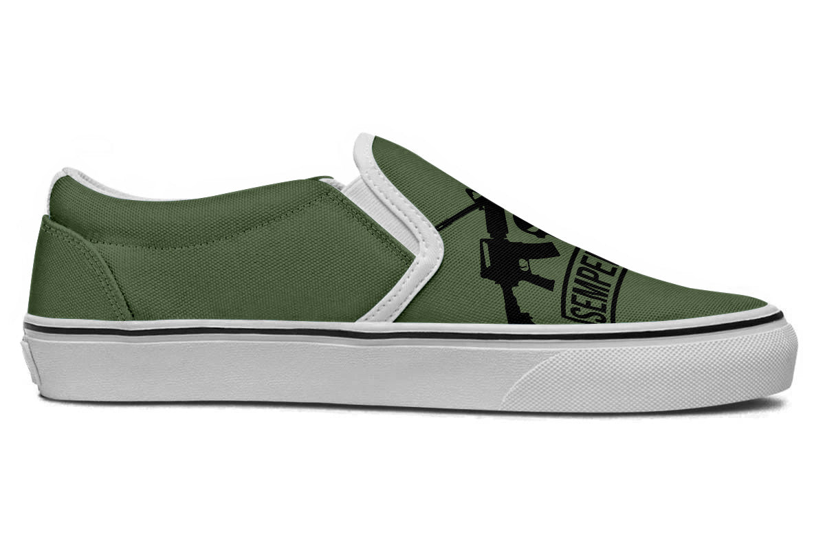 US MARINES SLIP ONS