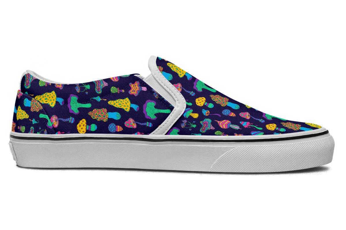 MUSHROOM MAGIC SLIP ONS