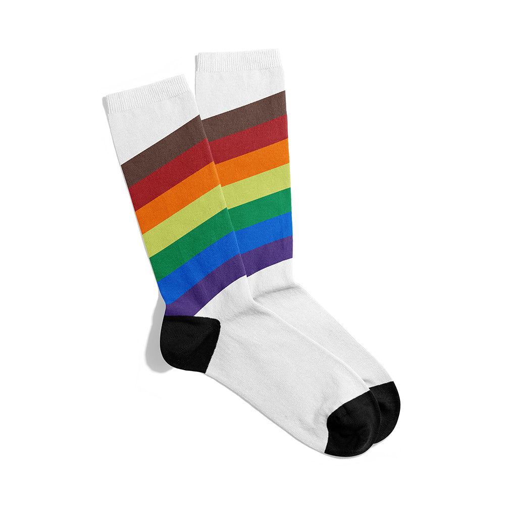 Rainbow Band W Socks