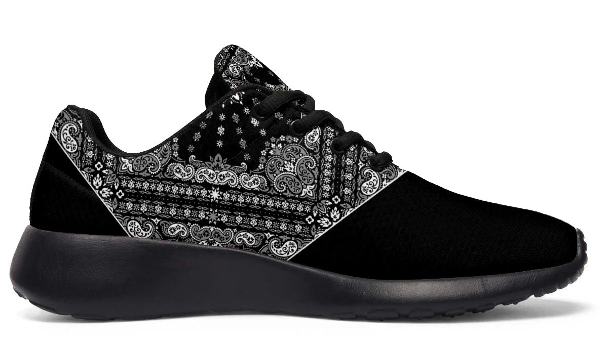 Black Bandana Shoes