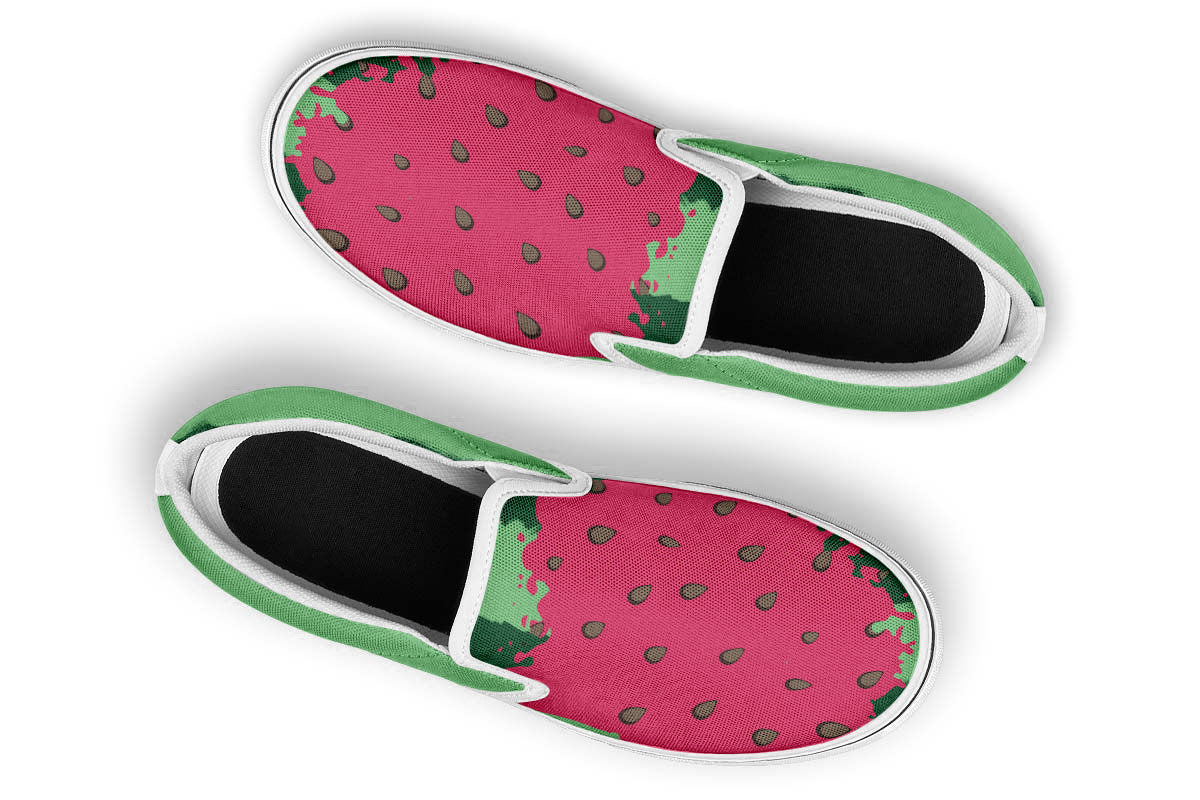 WATERMELON SLIP ONS