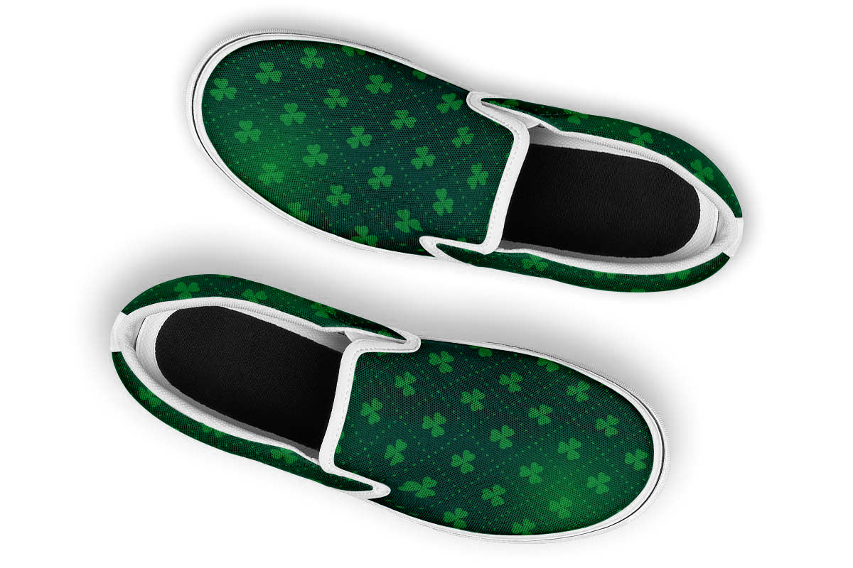 Saint Patrick Slip Ons