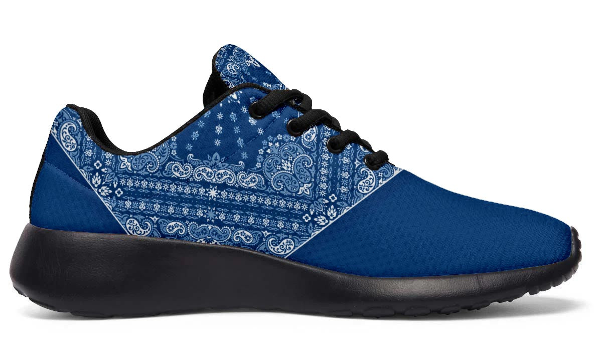 Blue Bandana Shoes