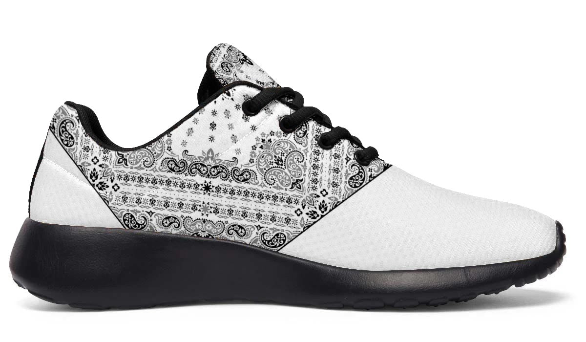 White Bandana Shoes