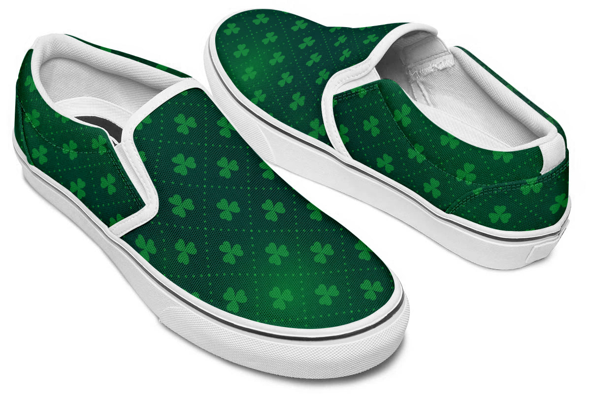 Saint Patrick Slip Ons